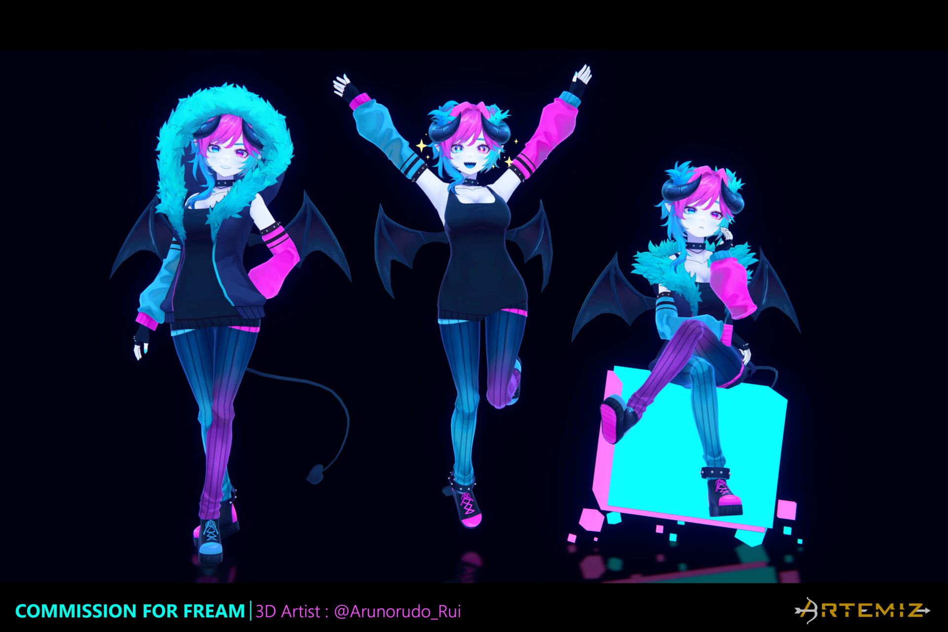 Fream 3D VTuber project